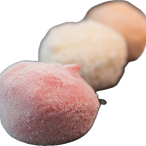 Trio de mochi glacé